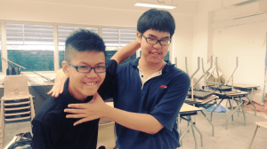 One of my closest friends who's very supportive of the things I do.