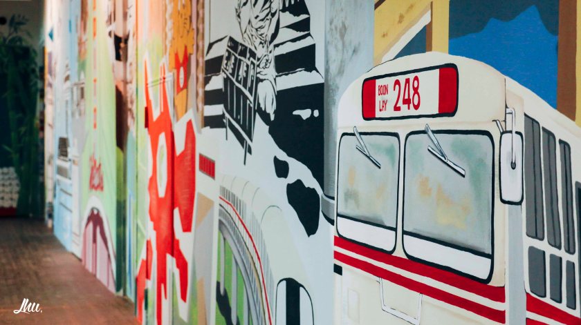 Unravel Singapore Escape Room Singapore Mural Unravel Singapore Escape Room Singapore Mural