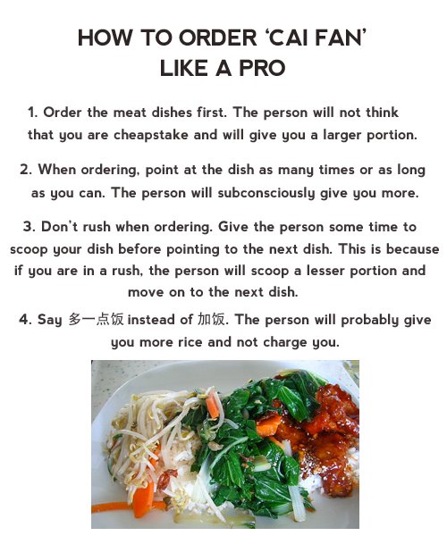 Order Cai Fan Like A Pro
